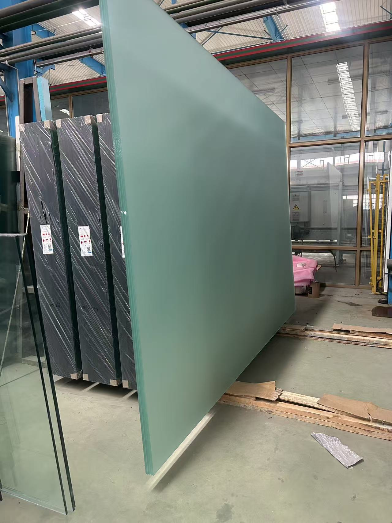 本溪市夹层夹丝玻璃建筑幕墙玻璃生产基地 - 方案